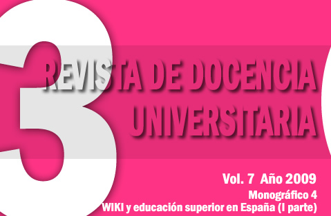 					Ver Vol. 7 Núm. 3 (2009): Monográfico 4: Wiki y Educación Superior en España (I parte).
				