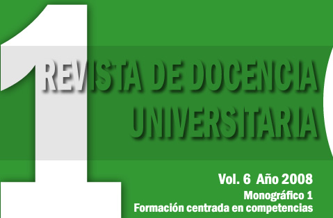 					Ver Vol. 6 Núm. 1 (2008): Monográfico 1.- Formación centrada en competencias.
				